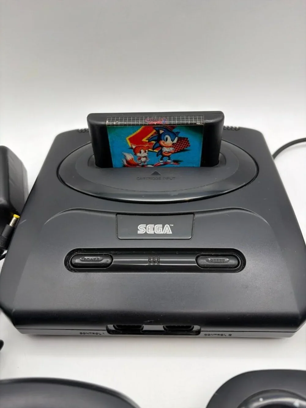 SEGA Genesis Model 2 MK-1631 Video Game System Bundle Sonic 2 Tested Working